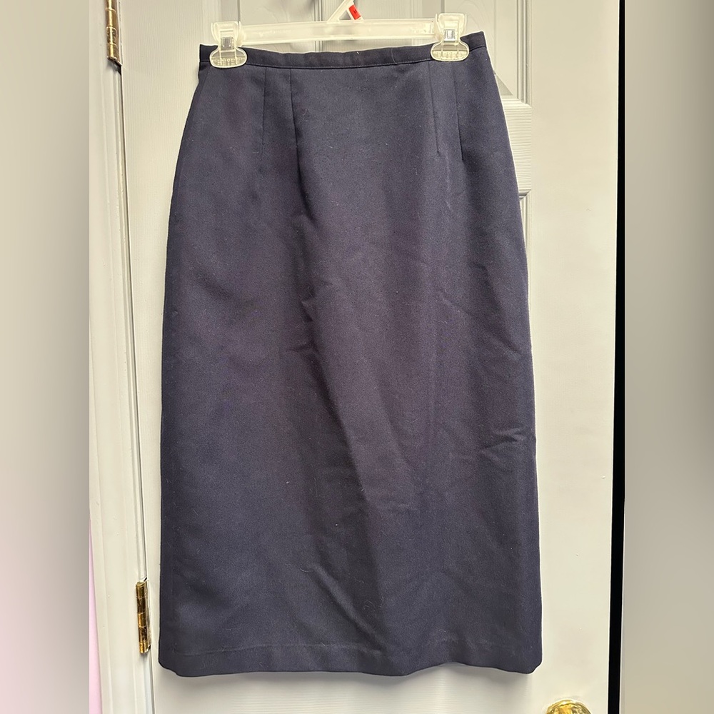 Chic Navy Pencil Skirt for Women